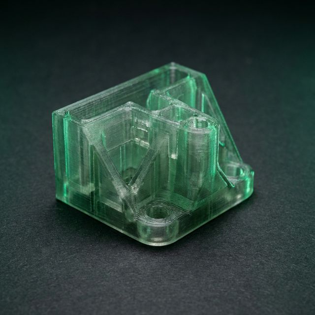 3D-gedrucktes Teil (nachher)